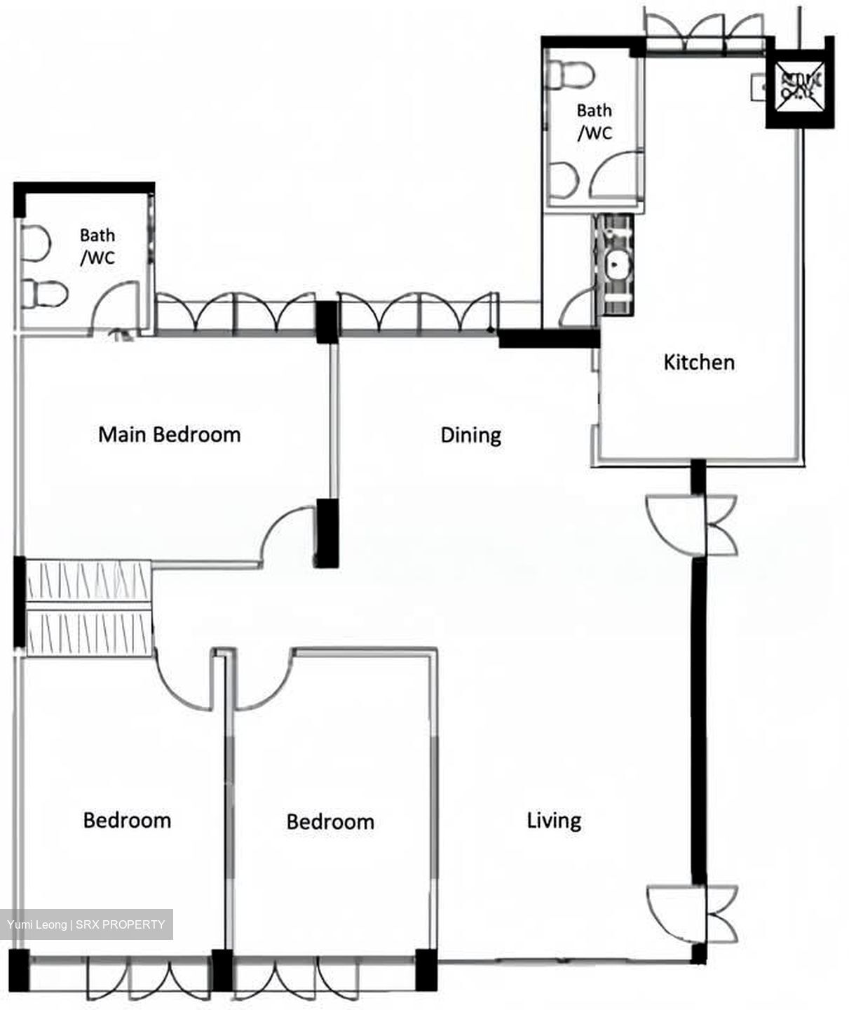 Blk 204 Yishun Street 21 (Yishun), HDB 5 Rooms #575962401
